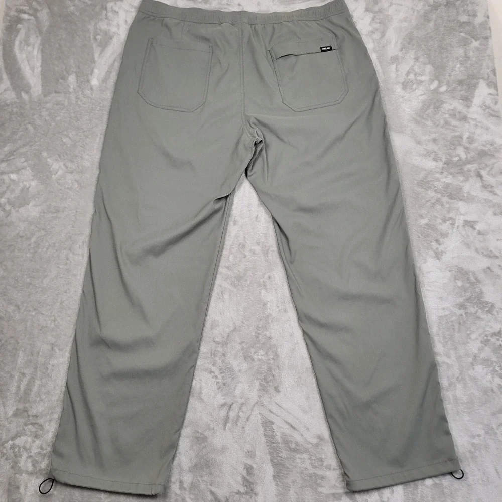 Prana Stretch Zion Field Pants Mens 2XL 42x32 Olive Green Outdoors Vented Hiking